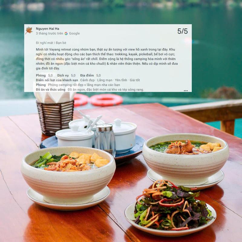 Review khách hàng Vayang
